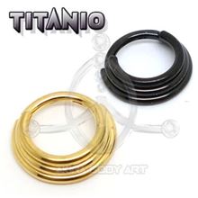 Septum 3-Anillos – Titanio