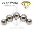 Luna Replacement - 5 Balls (Titanium Internal Thread)