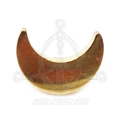 Labret Luna (Internal Thread) - Gold (pvd)