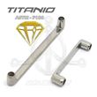 Bar for Surface in Titanium. internal thread